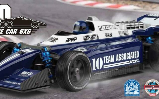 Team Associated dévoile le RC10 Custom Race Car 6×6, un buggy inédit à six roues