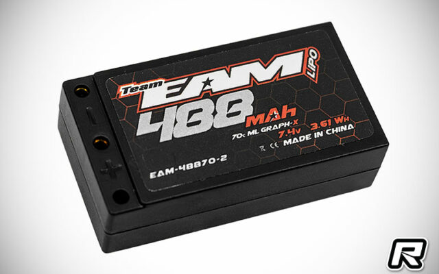Team EAM lance une batterie LiPo 488mAh dédiée à la course 1/28