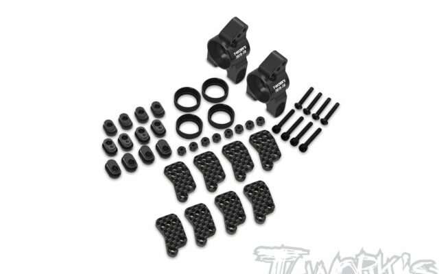 T-Work&rsquo;s dévoile des moyeux arrière aluminium pour les Team Associated RC8B4.2/RC8B4.2e
