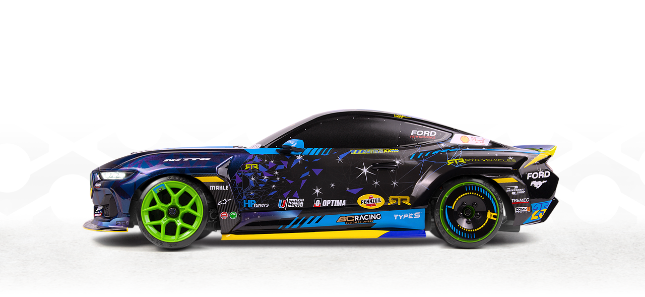 HPI Racing Stage-D10 Ford Mustang RTR drift Vaughn Gittin Jr