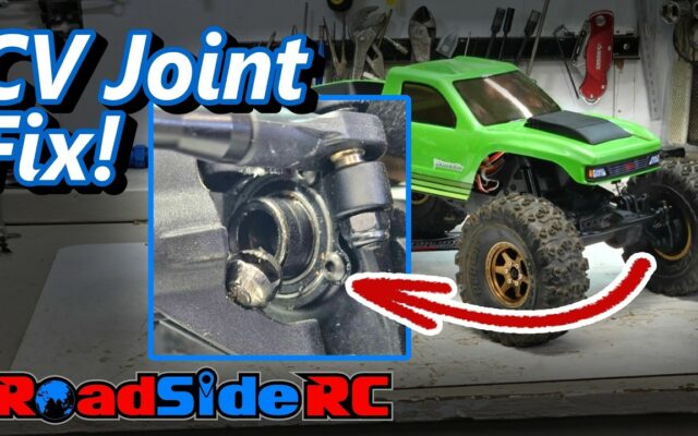 Vidéo Roadside RC : réparation du cardan cassé du Redcat Vertex-10