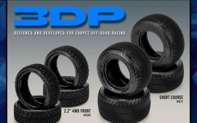 JConcepts ajoute deux compounds Rose et Violet à ses pneus moquette 3DP