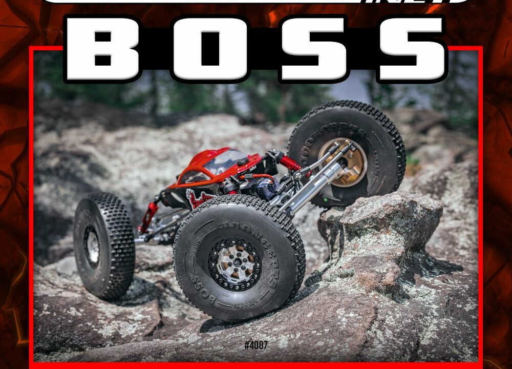 JConcepts lance le pneu crawler compétition Boss 2.2 pouces