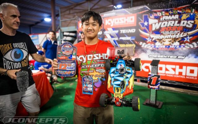 Phi-Long Nguyen sacré champion du monde junior IFMAR 1/8 tout-terrain