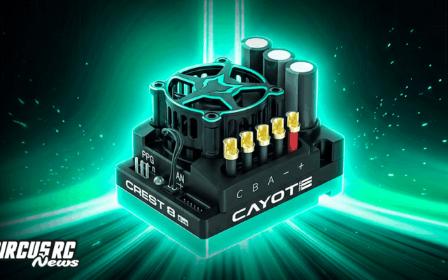 Cayote CREST 8 EVO : le firmware V2.0.1 améliore la gestion moteur et la sécurité