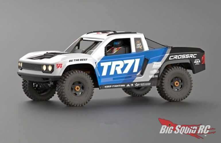 Cross RC dévoile le TR71, un short course truck 4WD au 1/7
