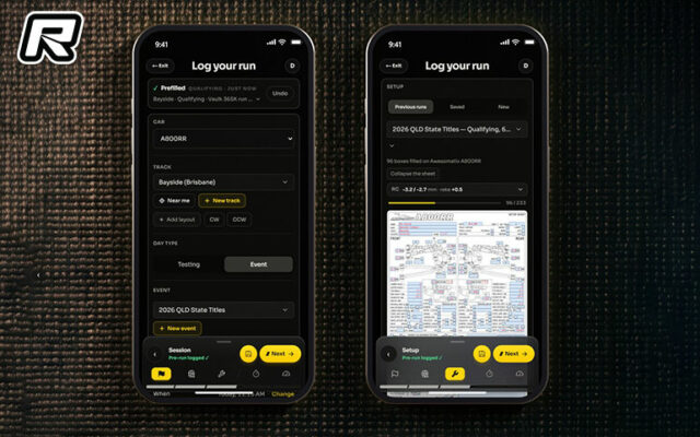 JRC Dynamics lance une application d&rsquo;ingénierie course trackside imaginée par Jordan Caruso