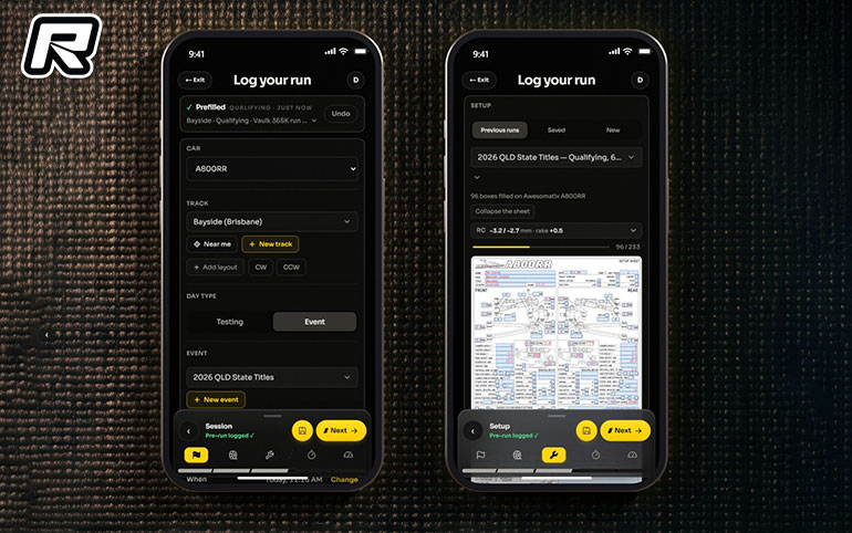 JRC Dynamics lance une application d'ingénierie course trackside imaginée par Jordan Caruso