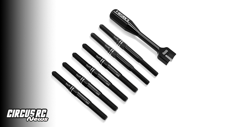 T-Work's lance une gamme d'options titane Ti64 pour le Team Associated RC10B84.1