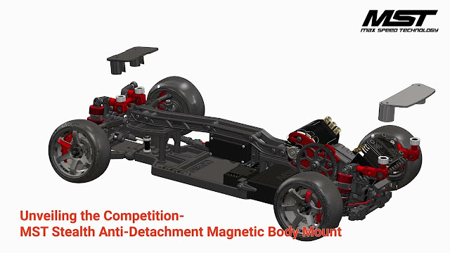 MST présente le Stealth, un support de carrosserie magnétique anti-décrochage pour drift