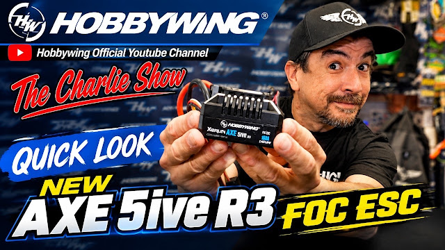 HobbyWing présente le variateur FOC AXE 5ive R3 pour gros crawlers