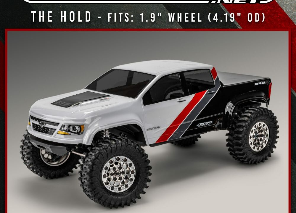 JConcepts dévoile le pneu crawler The Hold en 1.9 pouce (4,19&Prime; de diamètre)