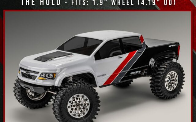 JConcepts dévoile le pneu crawler The Hold en 1.9 pouce (4,19&Prime; de diamètre)