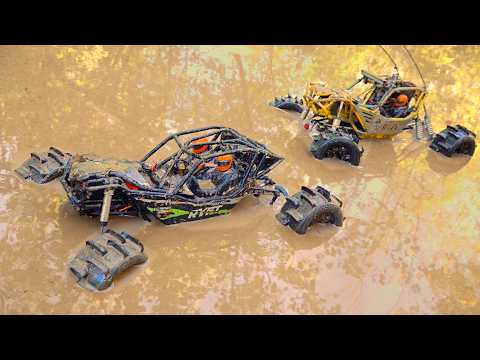 RC Adventures affronte la boue avec deux Axial RYFT en pneus à palettes